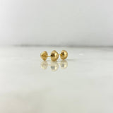 Topos Media Bola 6mm 0.6gr / Lisa Oro Amarillo *