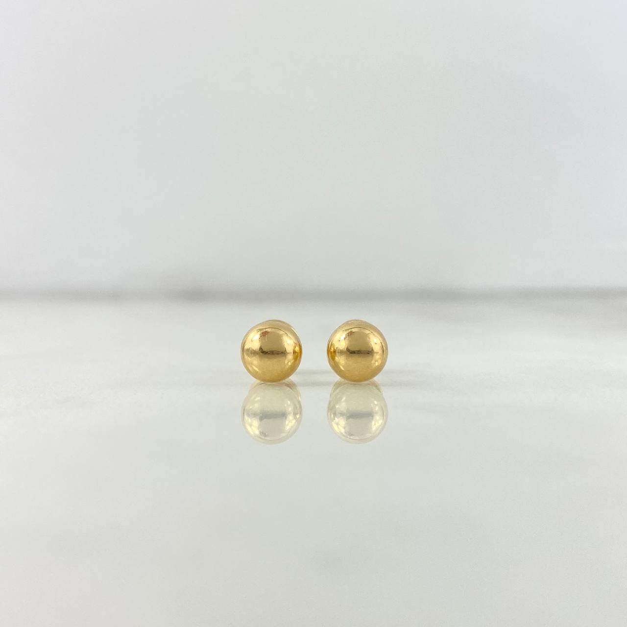 Topos Media Bola 6mm 0.6gr / Lisa Oro Amarillo ©