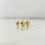 Topos Media Bola 5mm 0.5gr Lisa Oro Amarillo