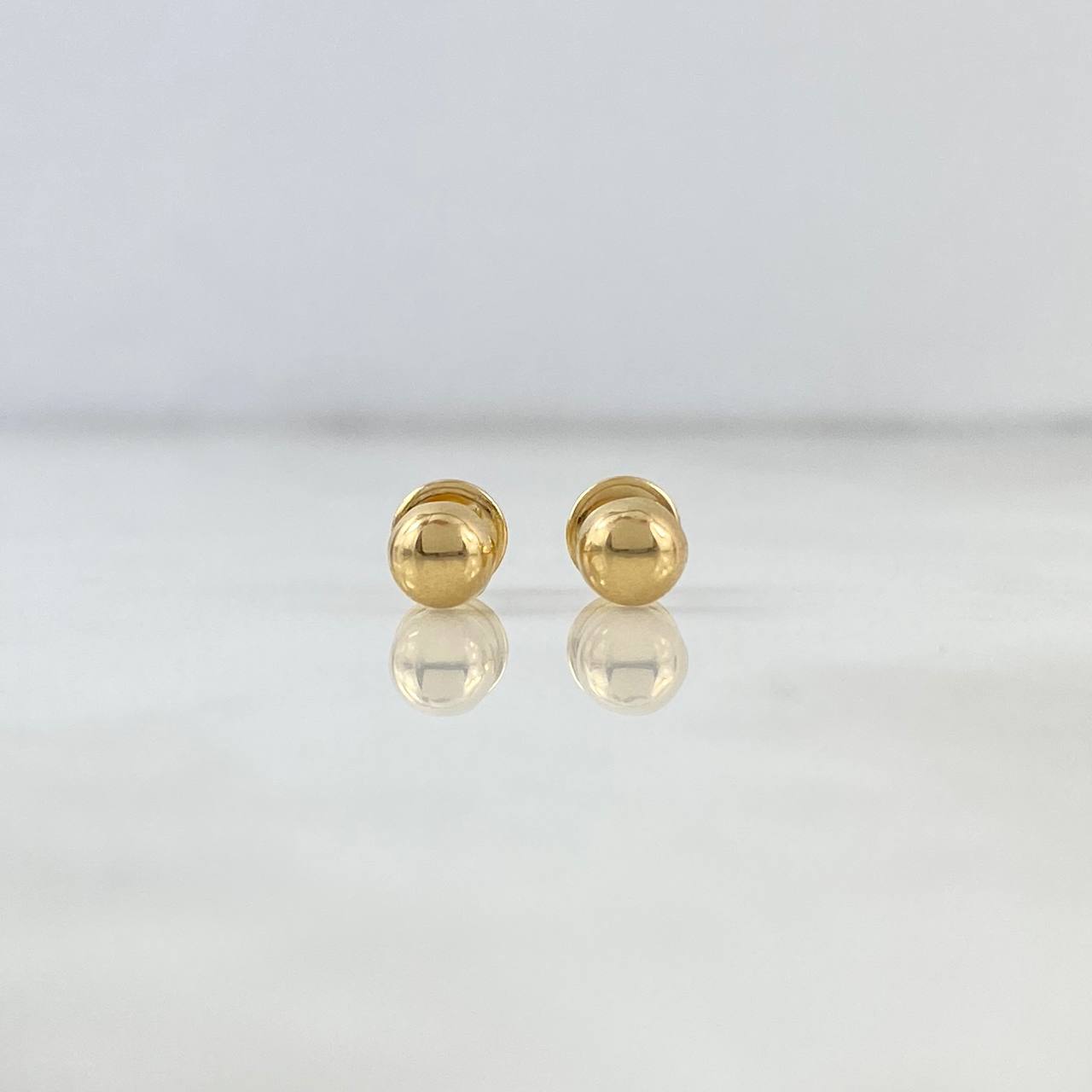 Topos Media Bola 5mm 0.5gr Lisa Oro Amarillo