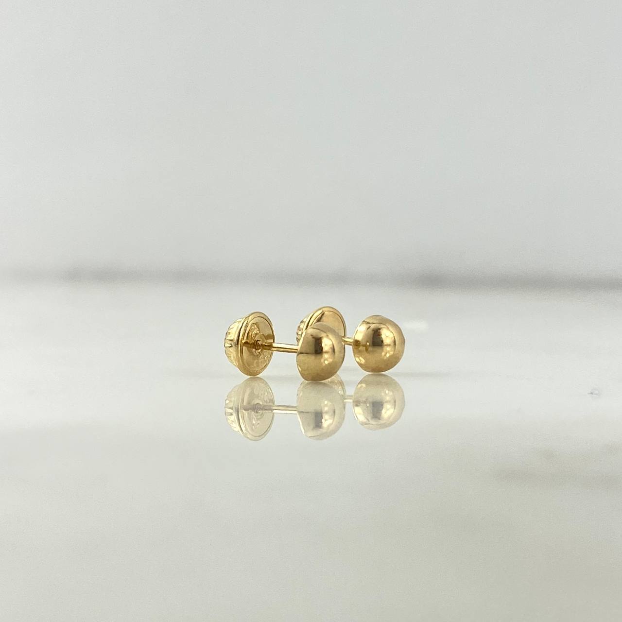 Topos Media Bola 5mm 0.5gr Lisa Oro Amarillo