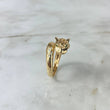 Anillo Pantera 6.5gr / T11 / Circones Verdes Oro Amarillo