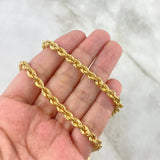 Cadena Lazo 10.95gr / 60cm / 3.8mm Oro Amarillo +3 *