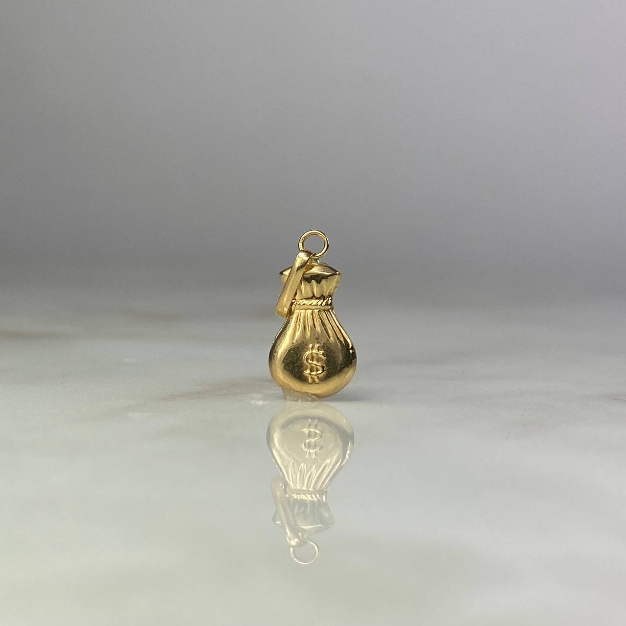 Dije Bolsa De Dinero 0.65gr / 2.2cm Oro Amarillo