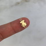 Herraje Oso TS 0.35gr / 1.4cm Oro Amarillo