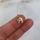 Dije Herradura Caballo 0.4gr / 1.6cm Oro Amarillo