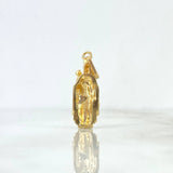 Dije Virgen del Carmen 2.1gr / 2.8cm / Mateado Oro Amarillo ©