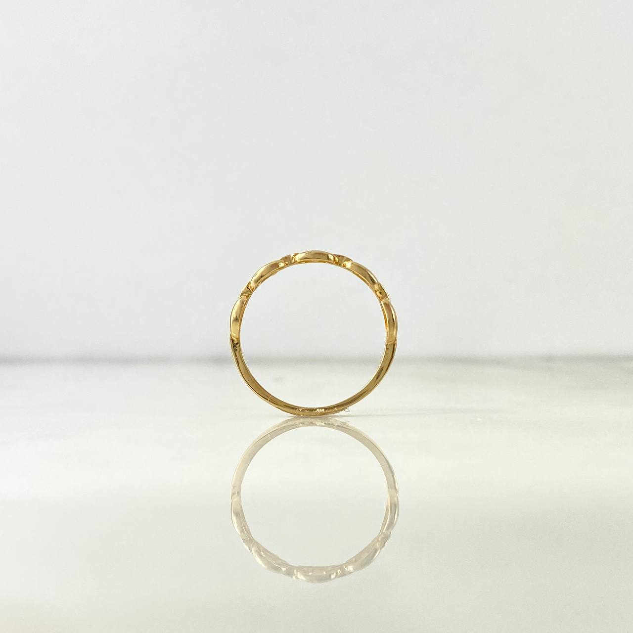 Anillo GC 2.6gr / T10 1/4 / Oro Amarillo 18K