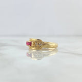 Anillo Sello Cristo 1.55gr / T6 3/4 / Oro Amarillo