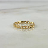 Anillo Cubano 1.05gr / T5 3/4 / Oro Amarillo