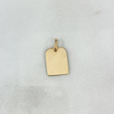 Dije Placa Nube Rectangular 1.05gr / 2cm / 1.5mm*1.1mm Oro Amarillo