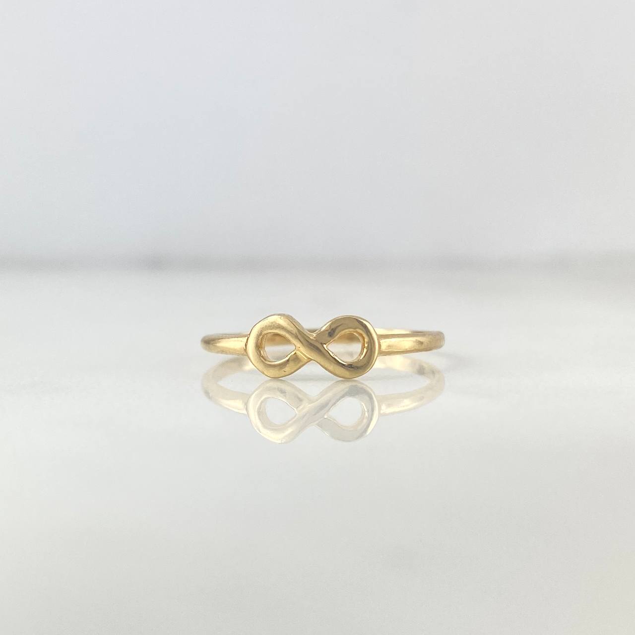 Anillo Infinito 1.3gr / T7 3/4 / Oro Amarillo