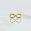 Herraje Infinito 0.75gr / 2cm / Silueta Troquelada Oro Amarillo