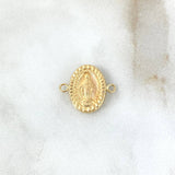 Herraje Virgen Milagrosa 0.95gr / 1.8cm / Troquelado Oro Amarillo ©