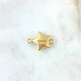 Herraje Estrella 0.6gr / 1.7cm / Oro Amarillo