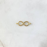 Herraje Infinito 0.4gr / 2.3cm / Oro Amarillo