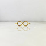 Herraje Infinito 0.4gr / 2.3cm / Oro Amarillo