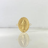 Herraje Virgen Milagrosa 2gr / 2.5cm / Troquelado Oro Amarillo