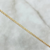 Cadena Cubana 2.05gr / 60cm / 2mm Oro Amarillo +1 (Oferta)