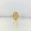 Herraje Virgen Guadalupe 0.4gr / 1.8cm / Troquelado Oro Amarillo