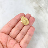 Dije Virgen Guadalupe 1.65gr / 3cm / Troquelado Oro Amarillo