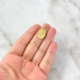 Dije Virgen Milagrosa 2.15gr / 2.7cm / Oro Amarillo