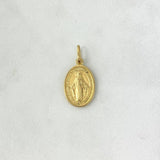 Dije Virgen Milagrosa 2gr / 2.7cm / Oro Amarillo