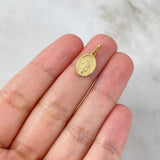 Dije Virgen Milagrosa 0.9gr / 1.8cm / Oro Amarillo