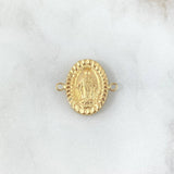 Herraje Virgen Milagrosa 1.5gr / 2.1cm / Oro Amarillo