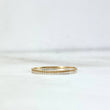 Anillo Rayado 0.35gr / T5 1/2 / Oro Amarillo ©