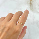 Anillo Fe 0.85gr / T5 3/4 / Oro Amarillo ©