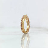 Anillo Trenzas 3.8gr / T6 1/4 / Tres Oros