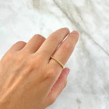 Anillo Trenzado 2.35gr / T6 3/4 / Oro Amarillo