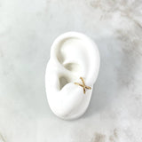 Piercing Earcuff Simulador 0.65gr / 1cm / Infinito Curvo Oro Oro Amarillo (Joya)