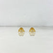 Topos Cangrejo 0.8gr / Circones Blancos Oro Amarillo