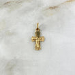 Dije Cristo 0.85gr / 2.3cm / Diamantado Oro Amarillo