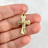 Dije Cristo 1.65gr / 3cm / Diamantado Oro Amarillo