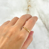 Anillo Love 1.65gr / T7 3/4 / Oro Amarillo