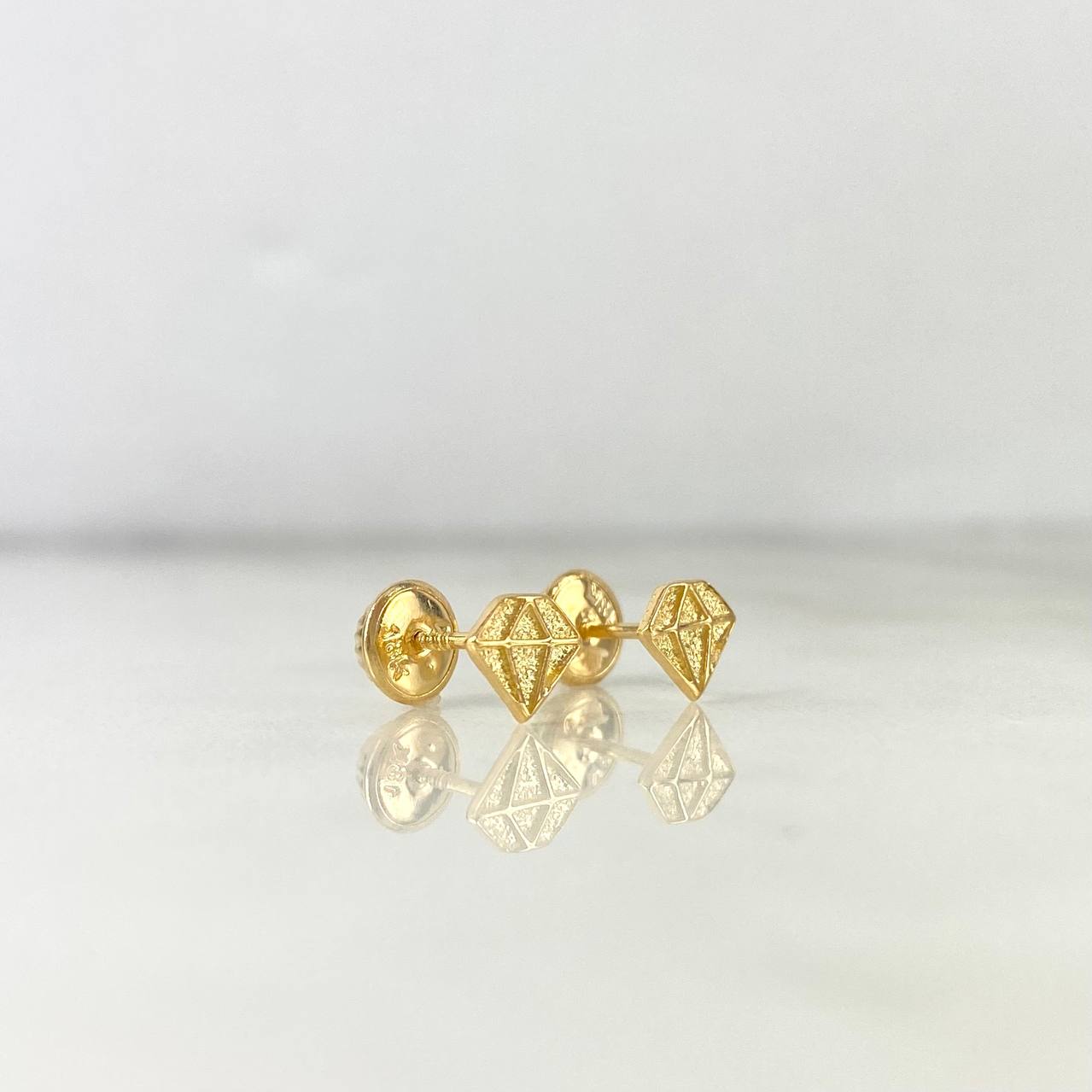 Topos Diamante 0.8gr / Texturizado Oro Amarillo