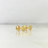 Topos Diamantes 0.8gr / 6mm Oro Amarillo