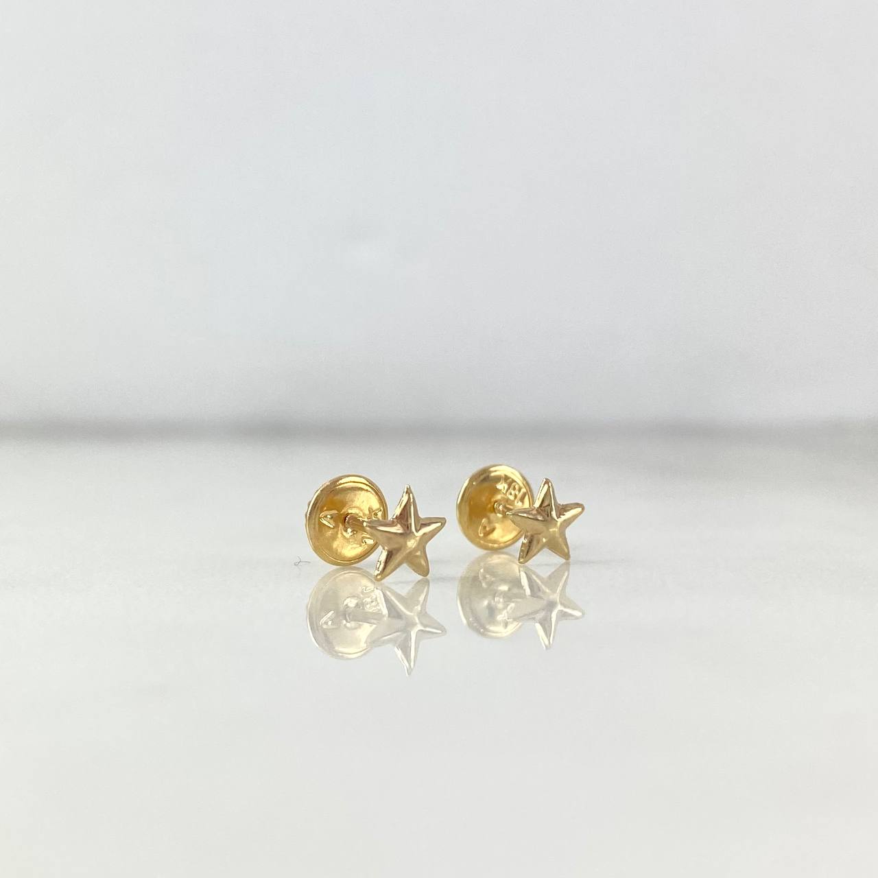 Topos Estrella 0.45gr / Oro Amarillo