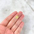 Dije Divino Niño 0.8gr / 1.8cm / Diamantada Oro Amarillo