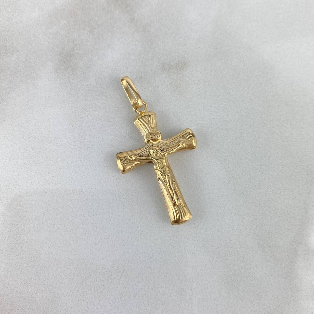 Dije Cruz Cristo 1.55gr / 3.7cm / Arborea Oro Amarillo