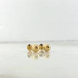 Topos Bola Lisa 0.7gr / 6mm Oro Amarillo ©