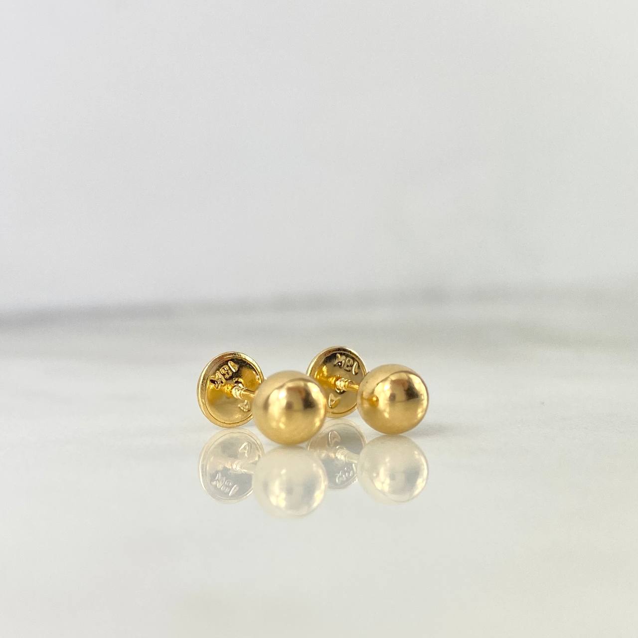 Topos Bola 5mm 0.55gr / Lisa Oro Amarillo ©