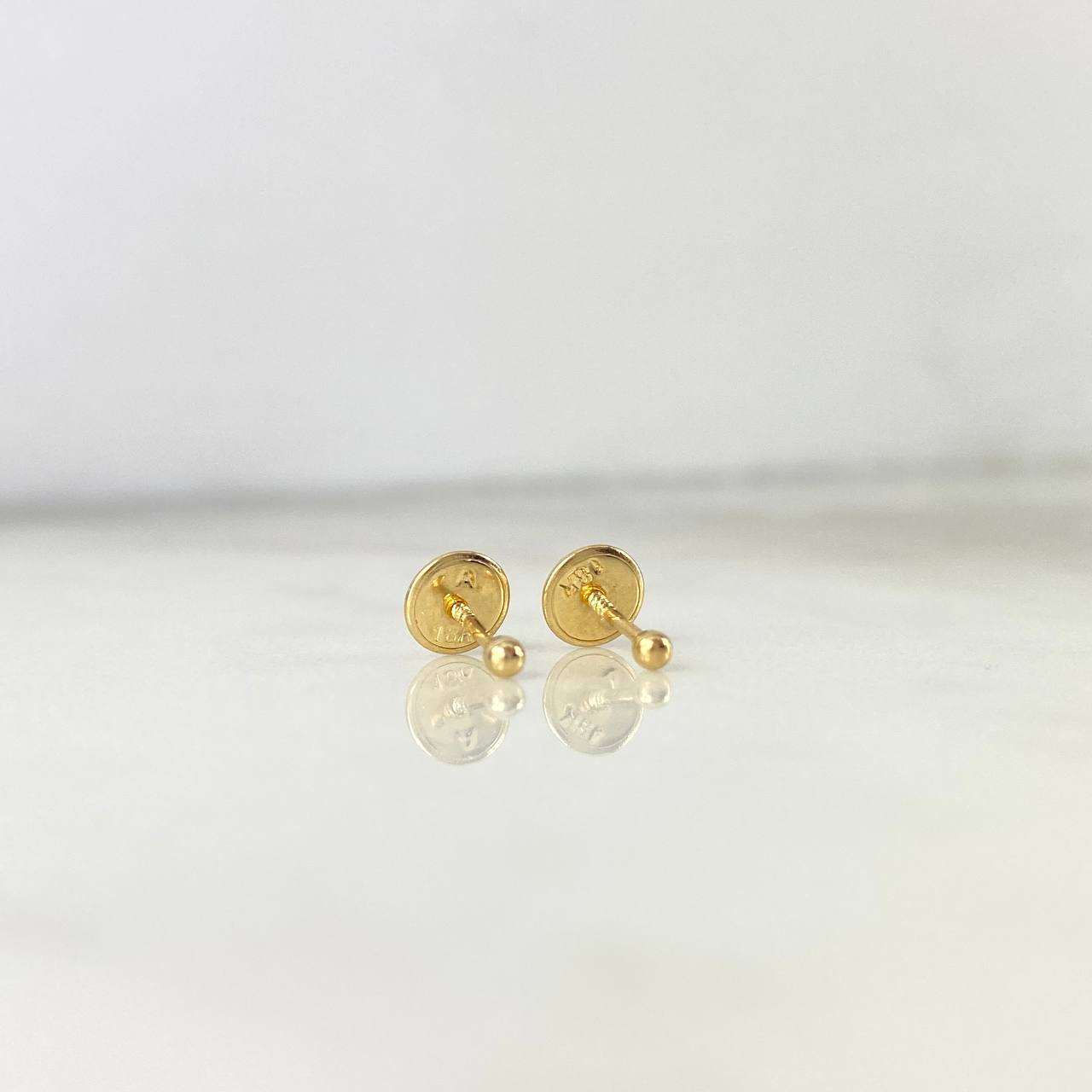 Topos Bola 0.35gr / 2mm Lisa Oro Amarillo