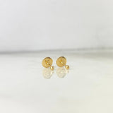 Topos Bola 0.4gr / 3mm Lisa Oro Amarillo 18K *