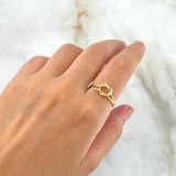 Anillo Nudo 2.55gr / T7 3/4 / Oro Amarillo