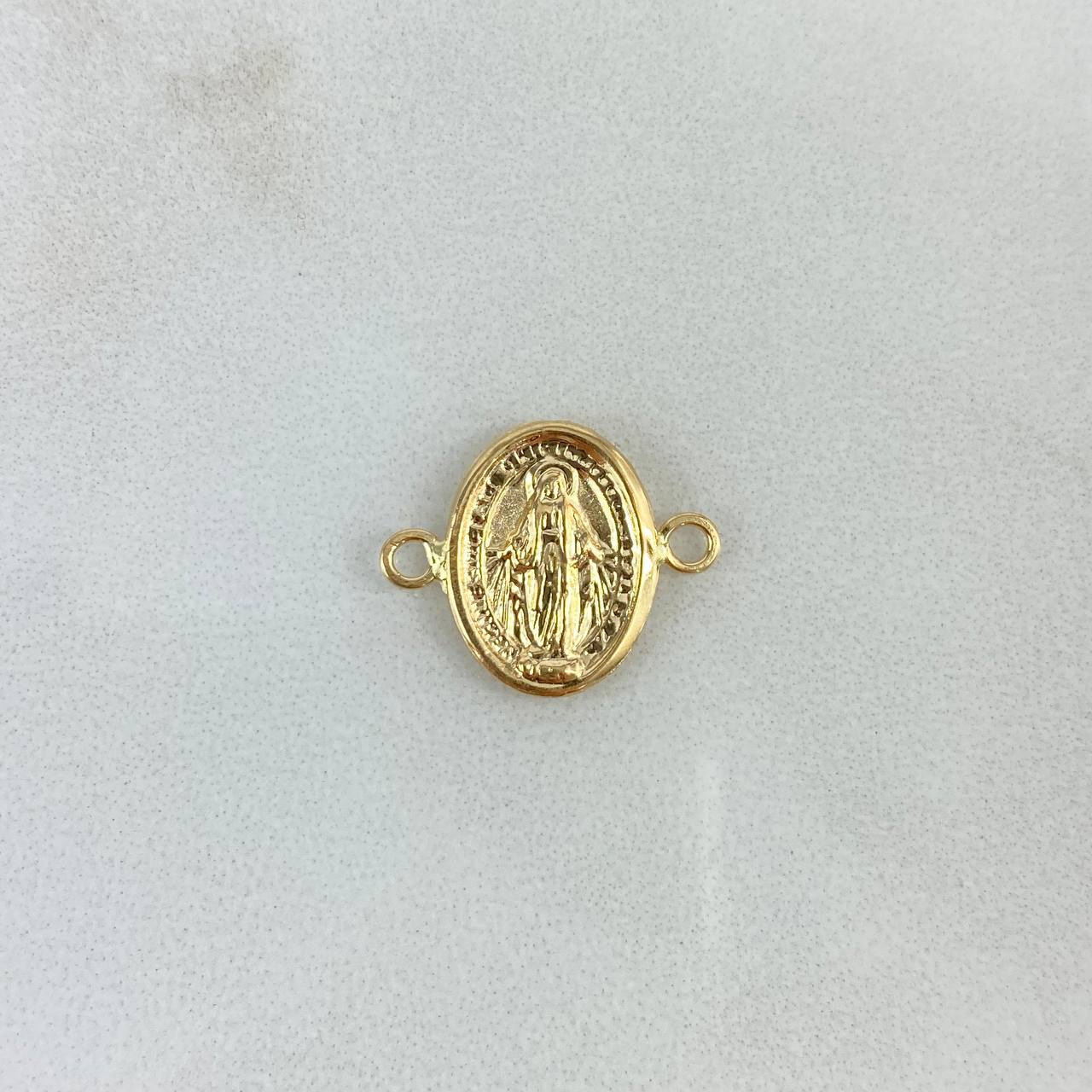 Herraje Virgen Milagrosa 0.45gr / 1.5cm / Oro Amarillo