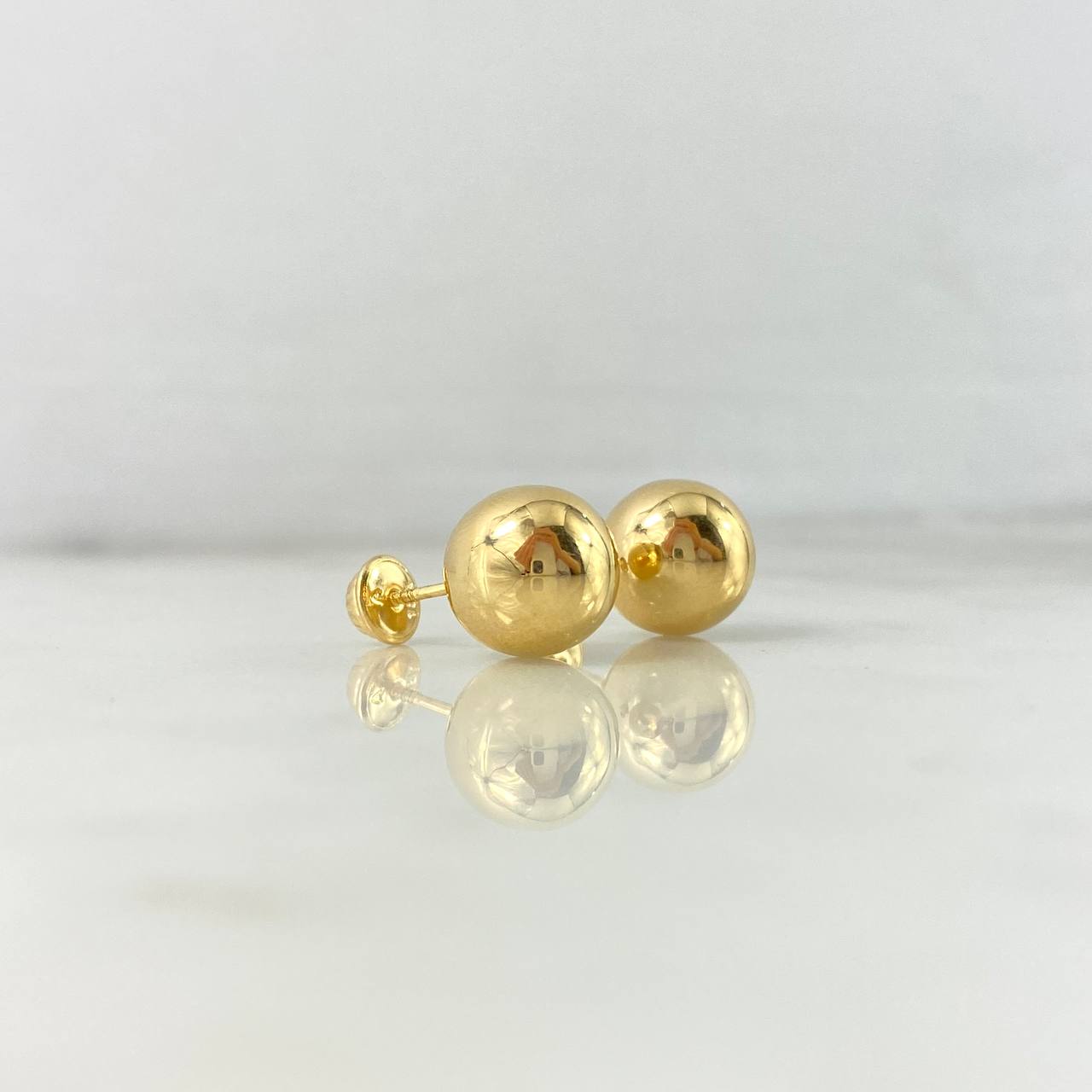 Topos Bola 10mm / 1.4gr Lisa Oro Amarillo